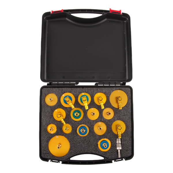 16-Pack Brake Fluid Bleeder Master Cylinder Adapter Set Brake Bleeding Adapter-4