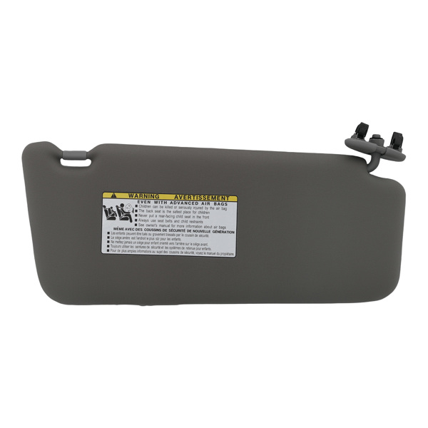 Pair Sun Visor fit for Toyota Camry 2007-2011 74320-06780-B0 Gray Driver & Passenger-3