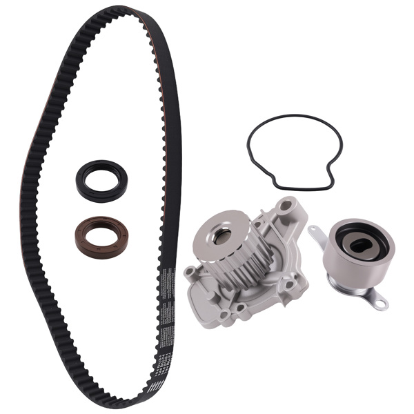 Timing Belt Kit w/ Water Pump fit for 96-00 Honda Civic LX DX EX HX 1.6L D16Y7 D16Y8-6