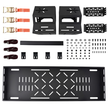 Heavy Duty Tire Rack fit for Jeep Wrangler/Bronco 27-32\\" Spare Tire Carrier