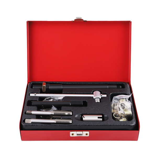14mm Spark Plug Thread Repair Kit Rethreading Tool Set fit for Car/Truck/Lawn Mower-2
