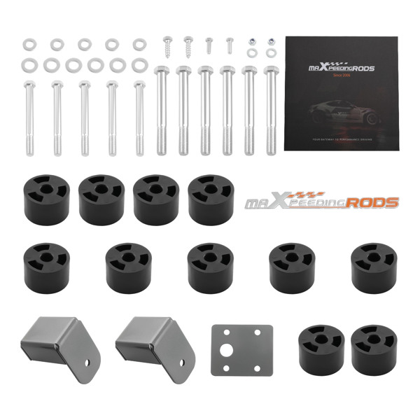 1.25" Body Lift Kit fit for Jeep Wrangler TJ 1997-2006-6