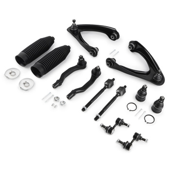 12x Front Upper Control Arms Sway Bars Tie Rods fit for 1997 1998-2001 Honda CR-V