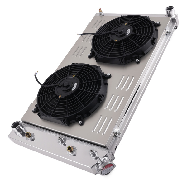 3 Row Aluminum Radiator Fan Kit fit for Buick Estate Wagon 5.7L 1973-1979 161 AT-5