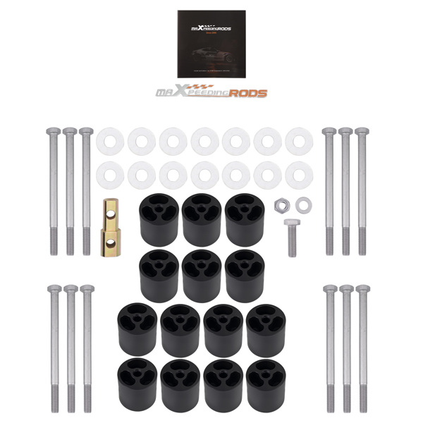 3 Inch Body Lift Kit fit for Ford Ranger 1989-1992 w/ Bolts Hardware 75mm-6