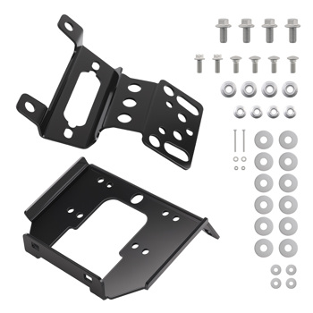 Front Winch Plate fit for Polaris General XP 4 1000 Deluxe 2020-2026 Steel