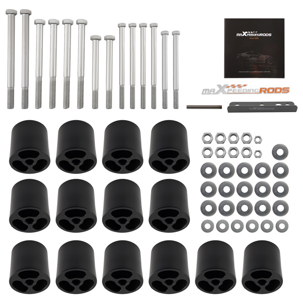 3 Inch Body Lift Kit fit for Ford F-150 F-250 F-350 87 88 89 90 91 Nylon-6