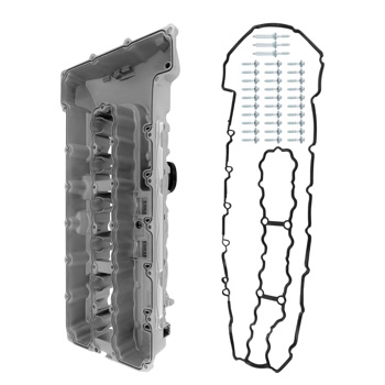 Aluminum Valve Cover Set fit for BMW 135i 2011 fit for BMW 1M 2008-2010 3.0L 11127565284