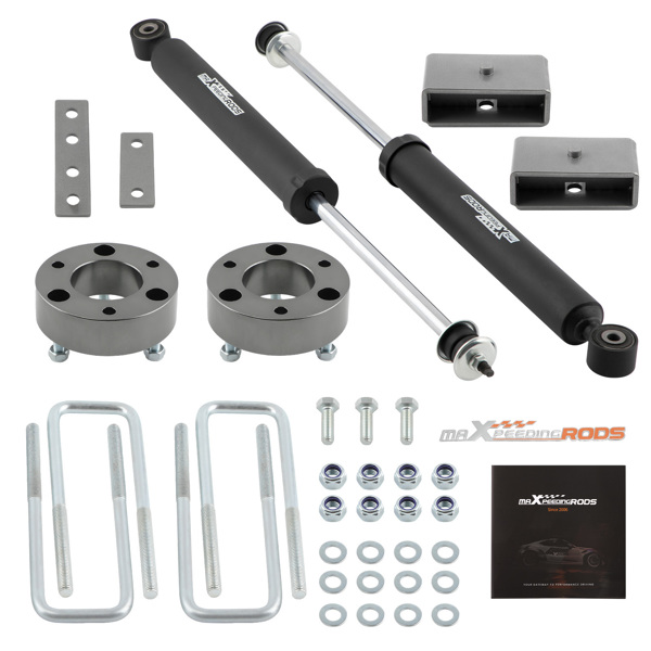 2.5 inch Suspension Lift Kit w/ Shocks fit for Toyota Tundra 2WD 4WD 2000-2006-1