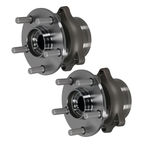 2pc Rear Wheel Bearing Hub fit for Subaru Forester Impreza 2012-2021 0516476 5-Lug-6