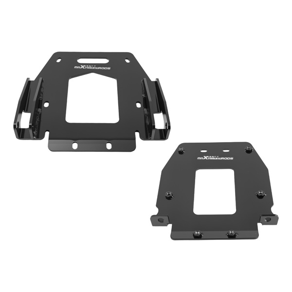 Front Plow Mount fit for Polaris General 1000 2016-2018 Steel Black Powder Coated-2