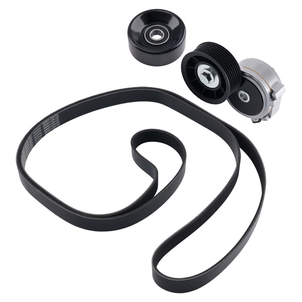 Upgraded Belt Tensioner Pulley Set fit for Dodge D150 D350 5.9L 92-93 117207500A-6