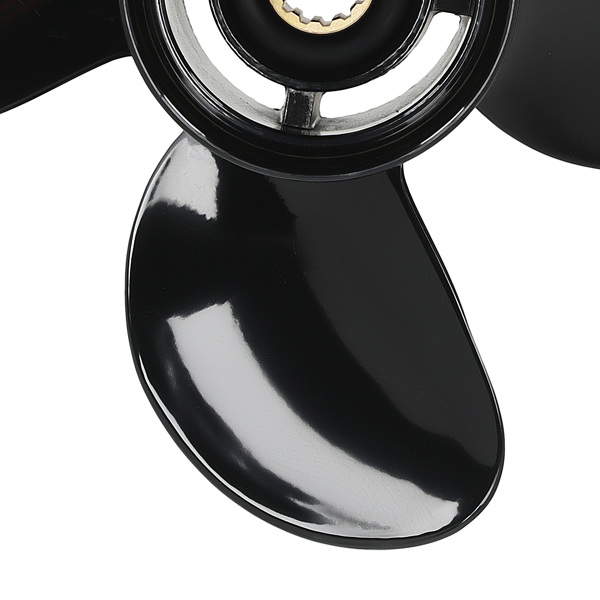 13" 4 Blade Aluminum Propeller fit for Mercury 50-75HP 2 Stroke 48-8M8026630-3