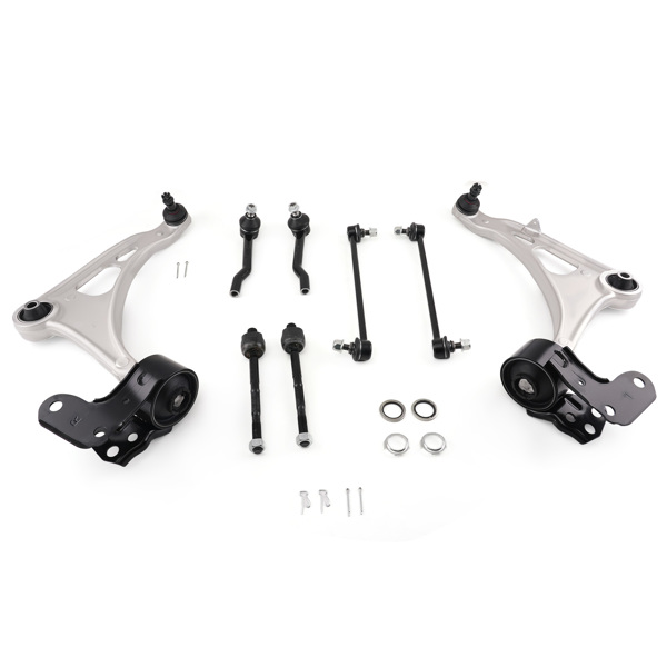 8pcs Front Lower Control Arms Tie Rods fit for 2014-2020 Acura MDX 2019-21 Passport-6