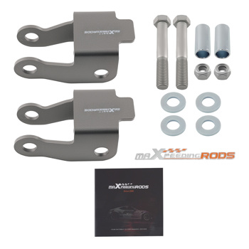 Rear Extension Shock Kit fit for Chevy Silverado 1500 99-06 Steel Hardware