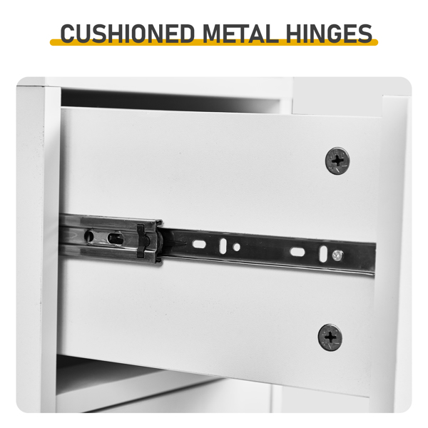 白色 刨花板三胺贴面 30*30*170cm 两门一抽一搁架 浴室立柜-7