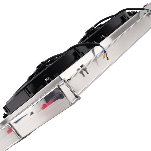 3 Row Aluminum Radiator Fan Shroud Relay Kit fit for Chevrolet Corvette 1984-1990 AT-3