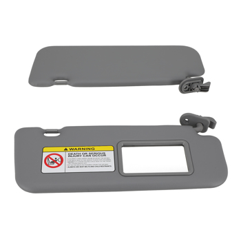 Front Sun Shade fit for Hyundai Accent 1E 2011-2015 85210-1R000 Gray Both Sides