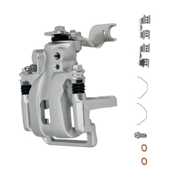 Disc Left Rear Brake Caliper Kit fit for Honda Accord 2013-2017 with Bracket