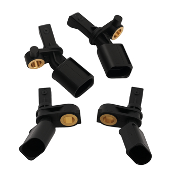ABS Wheel Speed Sensor Set Front Rear fit for VW Tiguan Allspace WHT003860 WHT003863