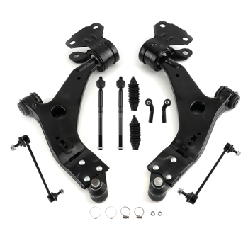 Suspension Kit Front Lower Control Arm Tierods Sway Bar fit for Ford Escape 2013-18