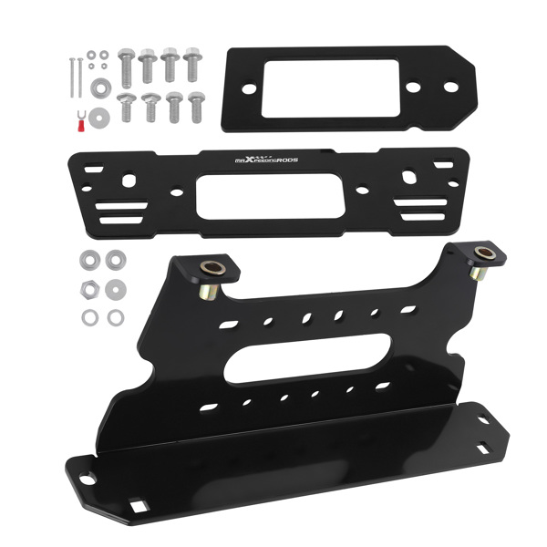 Winch Mount Plate Kit fit for Polaris Ranger Full Size 900 / Crew / 1000 / 13-19 UTV-6