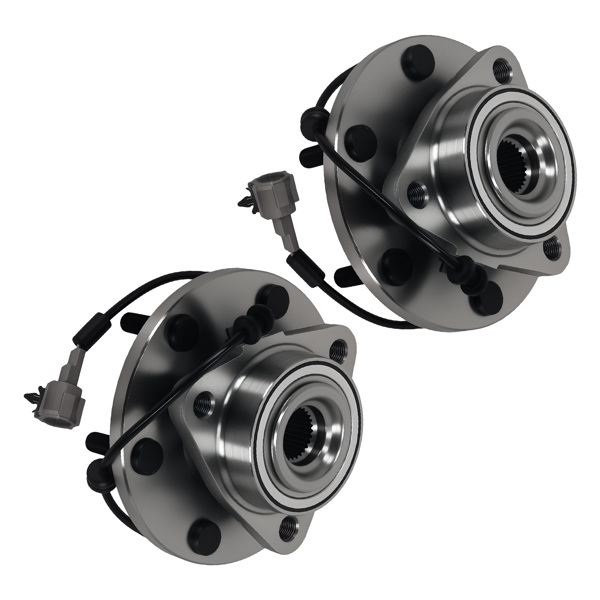 F2*ront Wheel Hub & Bearing 515125 fit for Infiniti QX56 Nissan Armada 4WD 08-12-6