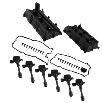 Engine Valve Cover Bolts&Coil Kit fit for Nissan 350Z Infiniti FX35 G35 M35 V6 3.5L