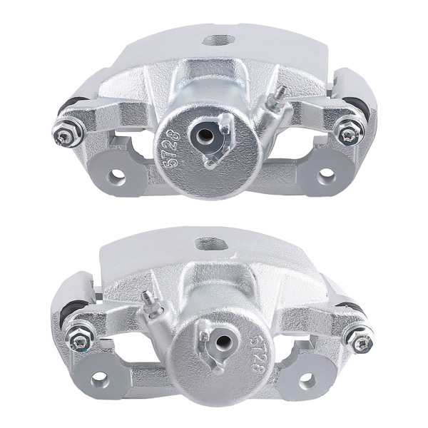 Pair Front Brake Calipers fit for Honda Civic EX-L EX 2013 2014 2015 19B2660 19B2661-4