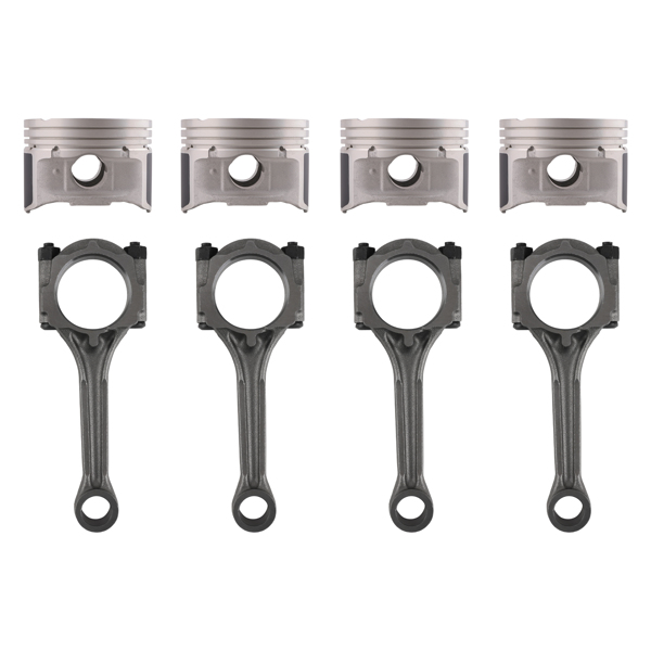 Engine Crankshaft Conrods w/ Bearing Gasket Kit fit for Hyundai Elantra G4GC 2.0L-5