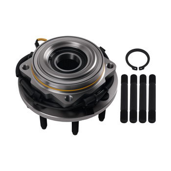 ABS Front Wheel Bearing Hub Set fit for Ford F-250 F-350 2005-2010 SP940200 8 Lug