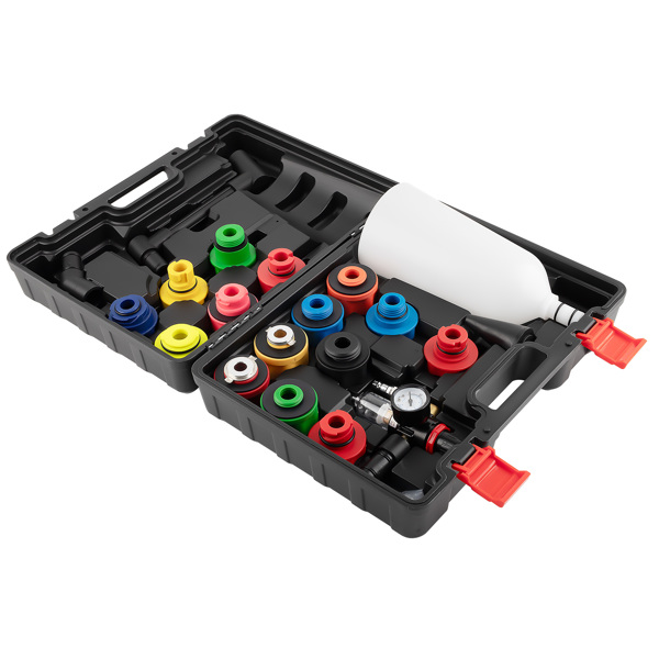 21PCs Oil Funnel Set Engine Oil Change Tool Oil Filling fit for Ford fit for VW fit for GM-6