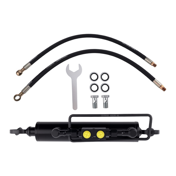 Hydraulic Cylinder Top Link Double-Acting w/ Locking Block 16 1/8-22 7/16''-6