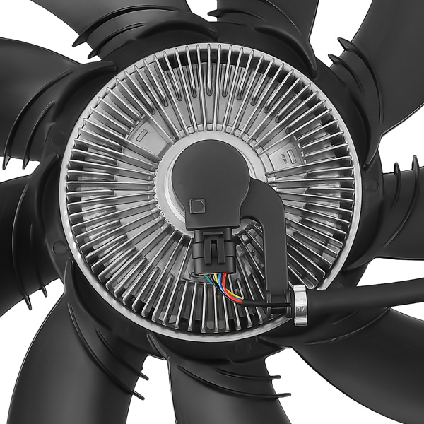 Radiator Cooling Fan w/ Fan Clutch fit for Land Rover LR3/Range Rover 05-09 LR025234-3