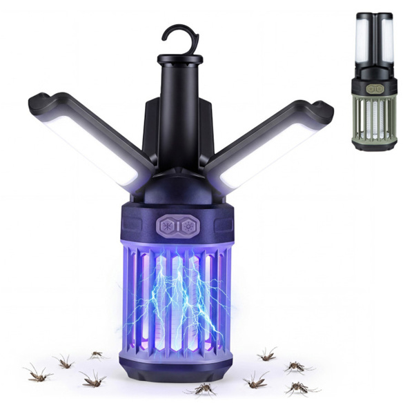 二合一电动灭虫器&野营灯IPX6防水可充电灭蚊器-1