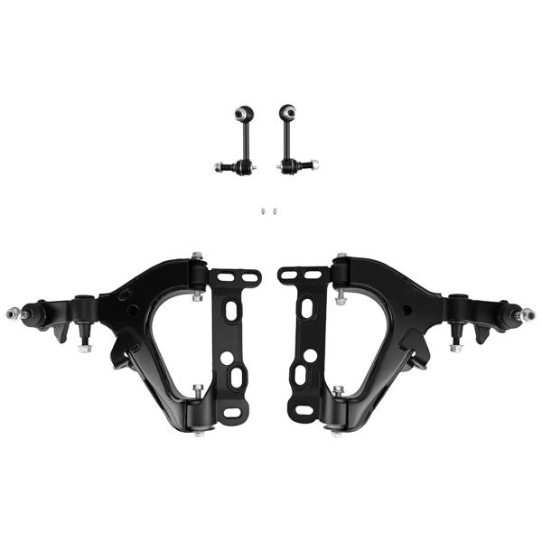 Front Lower Control Arms w/ Ball Joints Sway Bars fit for GMC Envoy 2004-2006 2007-6