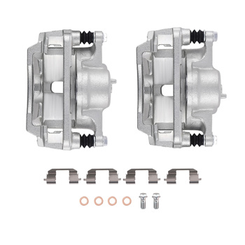 Front Left Right Brake Calipers w / Bracket fit for Honda Civic Insight Acura ELNew