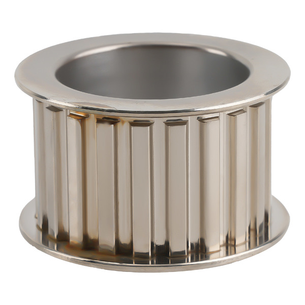 Long Water Pump Billet Aluminum Gilmer Belt Drive Pulley Kit fit for Chevy  283 327-1