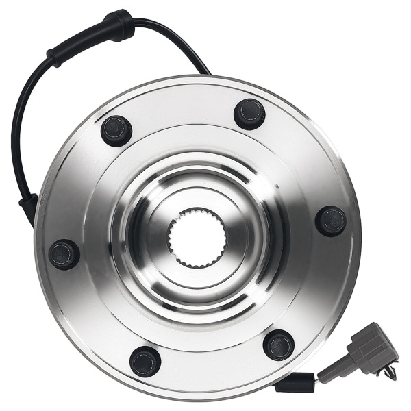 F2*ront Wheel Hub & Bearing 515125 fit for Infiniti QX56 Nissan Armada 4WD 08-12-4