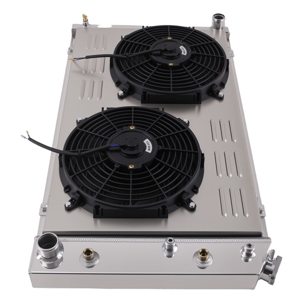 3 Row Aluminum Radiator Fan Kit fit for Buick Estate Wagon 5.7L 1973-1979 161 AT-4