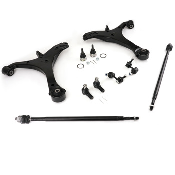 10x Front Lower Control Arms Sway Bar Links Kit fit for 2003 2004-2011 Honda Element