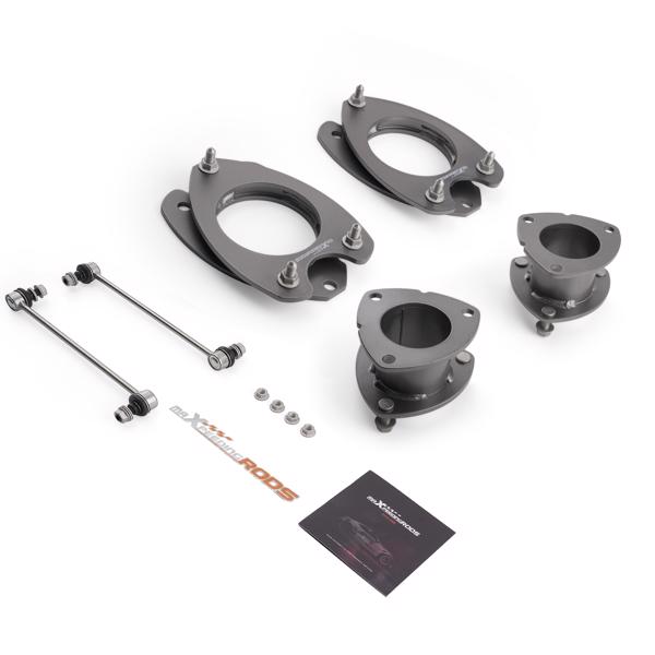 Front 2.5" Rear 2" Lift Spacer Kit fit for Honda Ridgeline 2006-2014 Carbon Steel-6