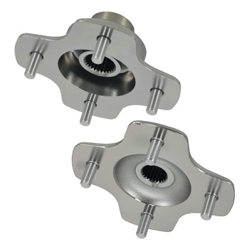 Pair Wheel Hub Assembly Rear fit for Honda TRX420TE1 Rancher 420 4x4 ES 2014-2020