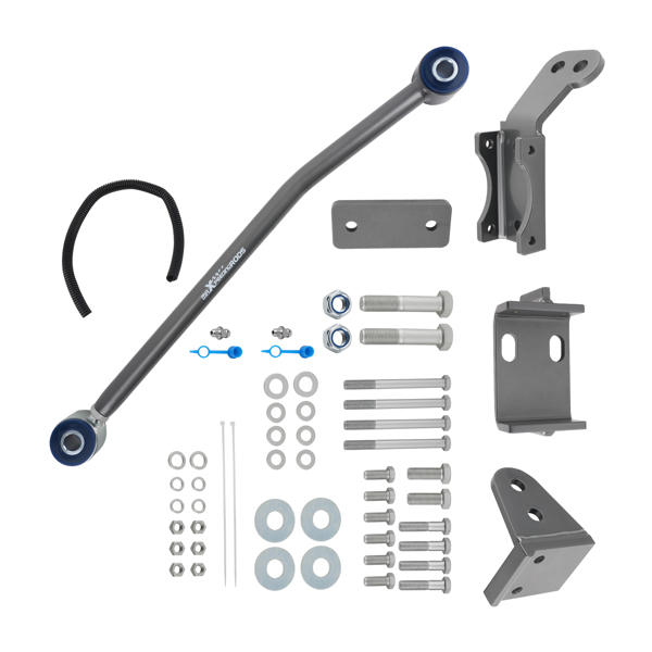 Rear Trac Bar Adjustable Track Bar Replacement fit for Ford F53 V10 16-19.5K GVWR-6