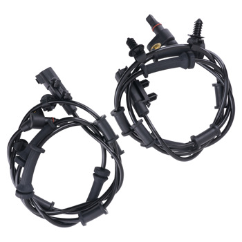 2PCS Front Left Right ABS Sensor fit for Jeep Wrangler 2007-2017 V6 3.6L 68003281AC