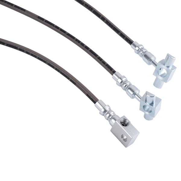 Stainless Steel Brake Lines Kit fit for Chevy GMC C10 K10 C15 K15 71-87 Lifted-5