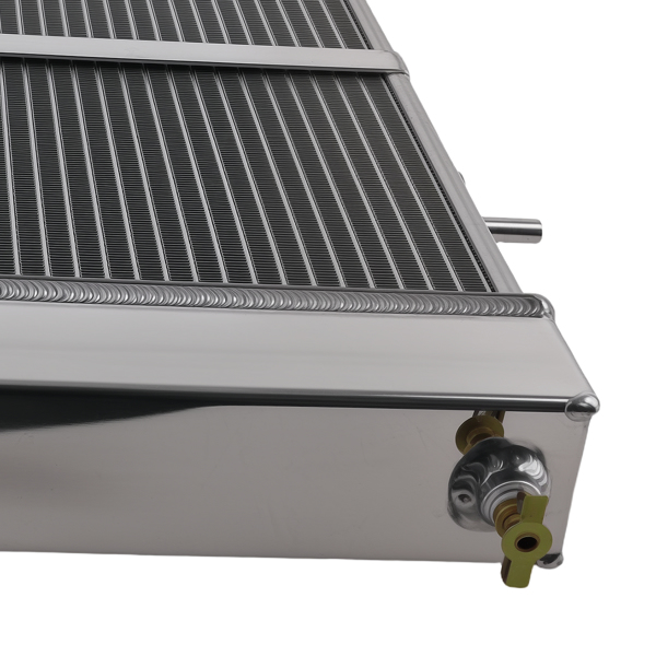 3 Row Aluminum Radiator fit for Jeep Cherokee Base 1991-1993 CU1193 Cross Flow AT-5