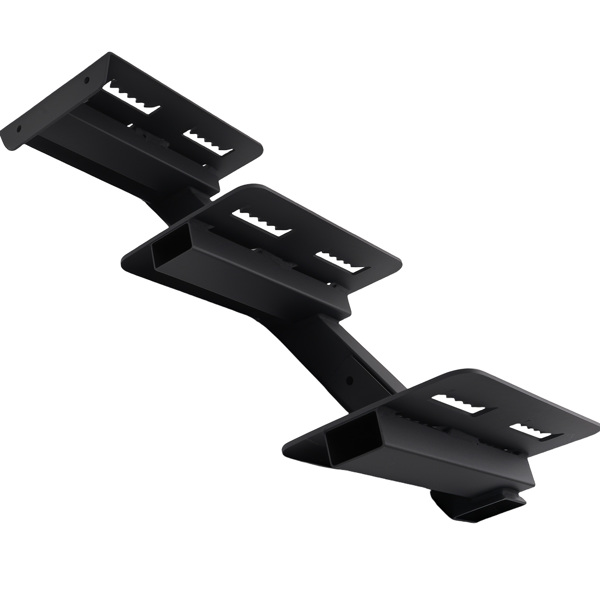 3-Step Steel Mount fit for Universal Boat Trailer Tongue Boarding Step Black-5