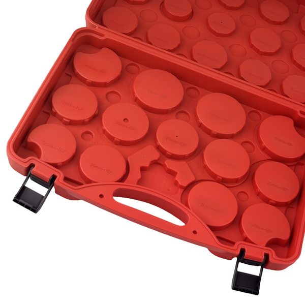 30PC Oil Filter Socket Kit fit for Vehicle Auto Removal Tool Set W/ Case-4