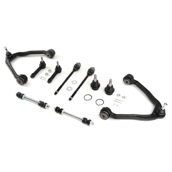 10x Front Upper Control Arms Sway Bar Tie Rods fit for 1999-06 Silverado Sierra 1500